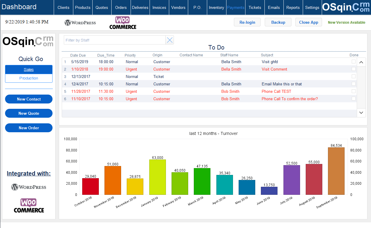 application databases